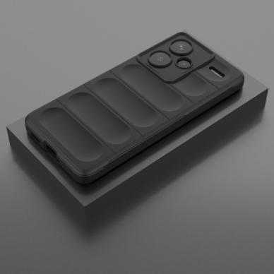 Xiaomi Redmi Note 13 PRO+ 5G black Tracy Anti-slip Rugged nugarėlė 4