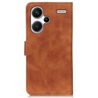 Xiaomi Redmi Note 13 PRO+ 5G brown KHAZNEH dėklas 7