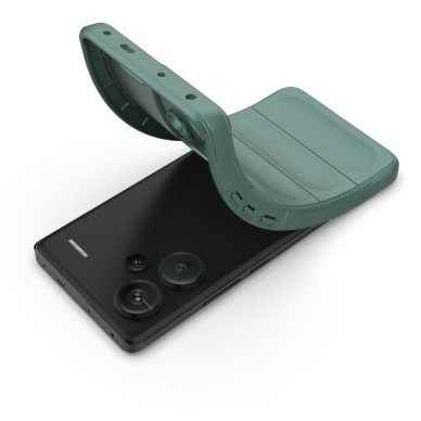 Xiaomi Redmi Note 13 PRO+ 5G green Tracy Anti-slip Rugged nugarėlė 3