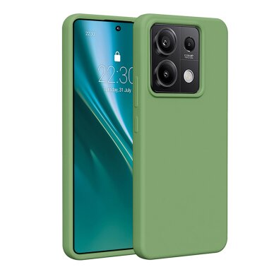 Xiaomi Redmi Note 13 PRO 5G light green Etteri Silicone nugarėlė