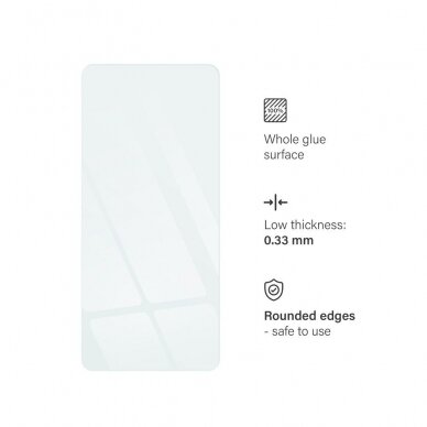 Xiaomi Redmi Note 13 Pro 5G / Poco X6 5G apsauginis stiklas 5