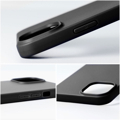 Xiaomi Redmi Note 13 Pro 5G / Poco X6 5G juoda MAT+ nugarėlė 6
