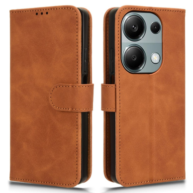 Xiaomi Redmi Note 13 PRO / Poco M6 PRO brown Tracy DMING dėklas