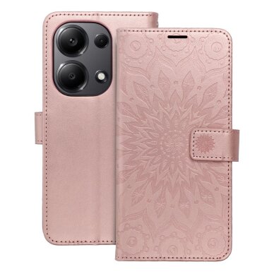 Xiaomi Redmi Note 13 PRO / POCO M6 PRO MEZZO rose gold Mandala dėklas 10