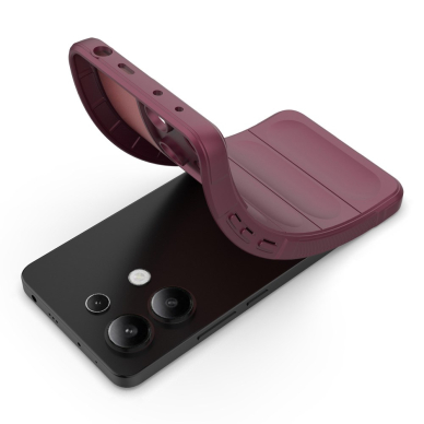 Xiaomi Redmi Note 13 wine Tracy Anti-slip Rugged nugarėlė 3