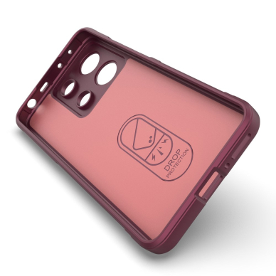 Xiaomi Redmi Note 13 wine Tracy Anti-slip Rugged nugarėlė 4