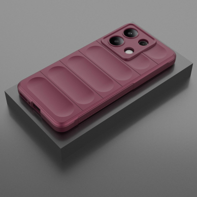Xiaomi Redmi Note 13 wine Tracy Anti-slip Rugged nugarėlė 6