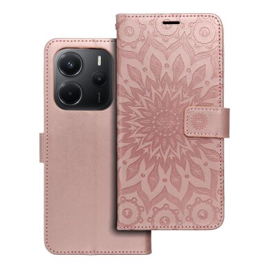 Xiaomi Redmi Note 14 5G MEZZO rose gold Mandala dėklas
