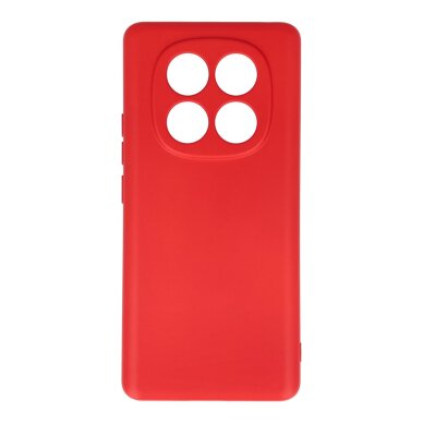 Xiaomi Redmi Note 14 PRO 4G red SILICONE LITE nugarėlė