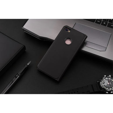 Xiaomi Redmi Note 5A juodas VIEW WINDOW dėklas 1