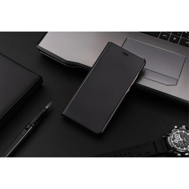 Xiaomi Redmi Note 5A juodas VIEW WINDOW dėklas 2