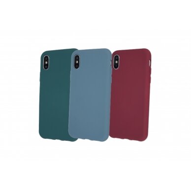 XIAOMI REDMI NOTE 7 tamsiai mėlyna SILICONE LITE nugarėlė