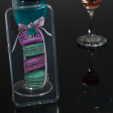 XIAOMI Redmi Note 7 Tracy clear Macarons nugarėlė 4