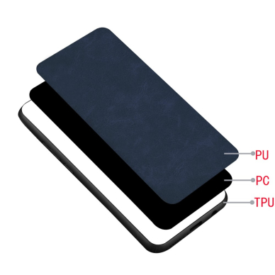 XIAOMI Redmi Note 8 PRO mėlyna Leather Vintage nugarėlė 3