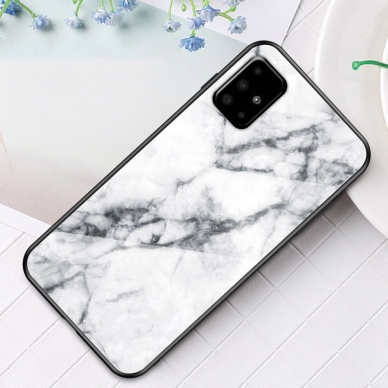 Xiaomi Redmi Note 8T White marble GLASS nugarėlė 1