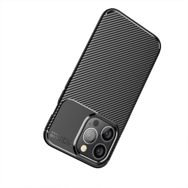 Xiaomi Redmi Note 9 black CARBON FIBER nugarėlė 7