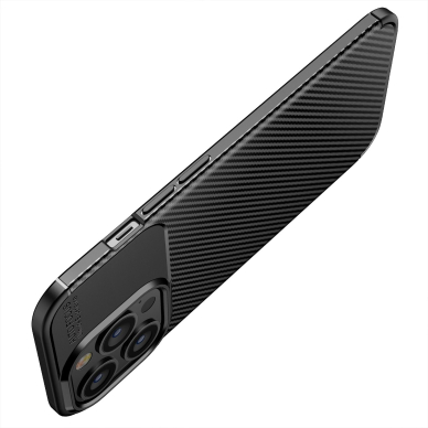 Xiaomi Redmi Note 9 black CARBON FIBER nugarėlė 5