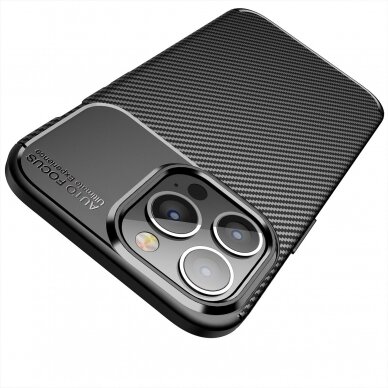 Xiaomi Redmi Note 9 black CARBON FIBER nugarėlė 3