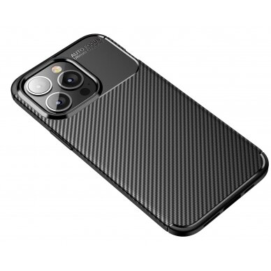 Xiaomi Redmi Note 9 black CARBON FIBER nugarėlė 9