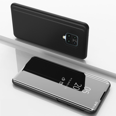 Xiaomi Redmi Note 9 PRO/9s juodas VIEW WINDOW dėklas