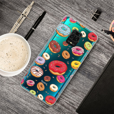 Xiaomi Redmi Note 9 PRO/Note 9s Tracy clear nugarėlė Doughnut 2 1