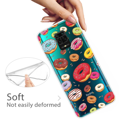 Xiaomi Redmi Note 9 PRO/Note 9s Tracy clear nugarėlė Doughnut 2 3