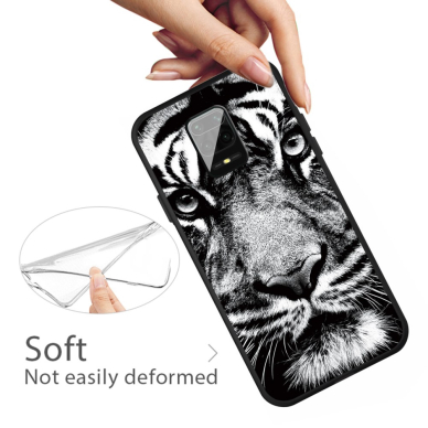Xiaomi Redmi Note 9 PRO/Note 9s Tracy creative+ juoda nugarėlė Tiger 2