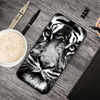 Xiaomi Redmi Note 9 PRO/Note 9s Tracy creative+ juoda nugarėlė Tiger 4