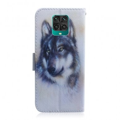 Xiaomi Redmi Note 9 PRO/Note 9s Tracy fashion dėklas Wolf 2