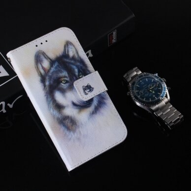 Xiaomi Redmi Note 9 PRO/Note 9s Tracy fashion dėklas Wolf 8