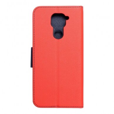 Xiaomi Redmi Note 9 raudonas Fancy Diary dėklas 1