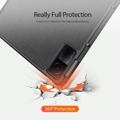 Xiaomi Redmi Pad 10.6" black DUX DUCIS domo TRIFOLD dėklas 8