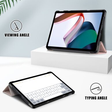 Xiaomi Redmi Pad 2 11" rose gold TRIFOLD dėklas 1