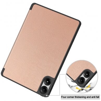 Xiaomi Redmi Pad Pro 12.1" rose gold TRIFOLD dėklas 3