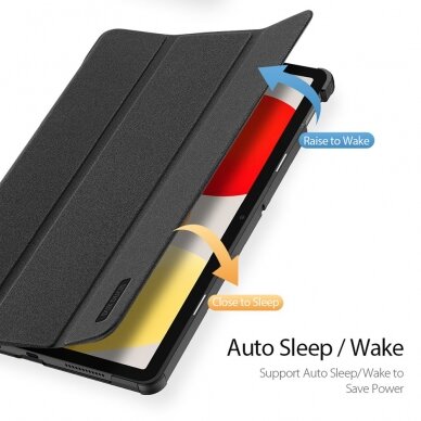 Xiaomi Redmi Pad SE 11" black DUX DUCIS domo TRIFOLD dėklas 5