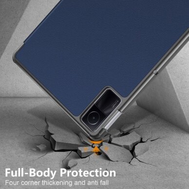 Xiaomi Redmi Pad SE 11" dark blue TRIFOLD dėklas 7
